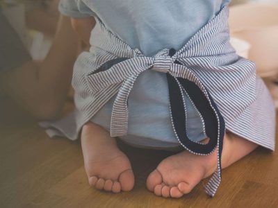 toddlers cooking in the kitchen, little chefs